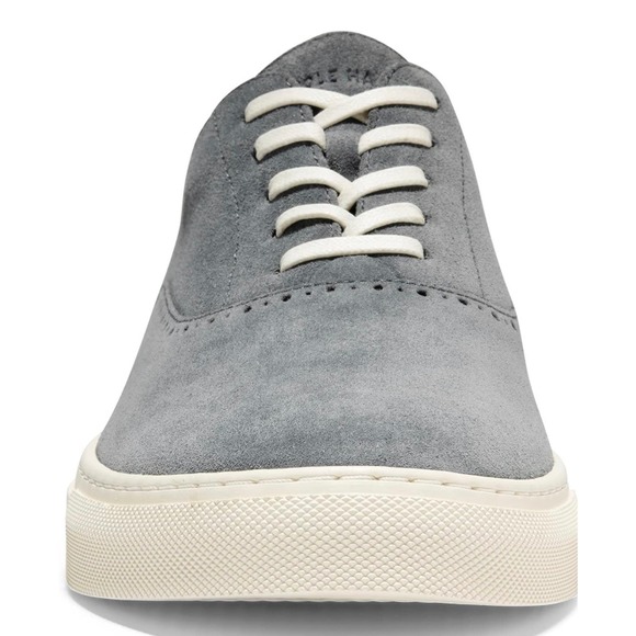 Cole Haan Winslow Plain Toe Sneaker, Grey Suede, Size 9.5 MSRP $160 main image 6